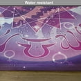 thumbnail image 6 of Ambesonne Astrology Place Mats Set of 4, Zodiac Circle Space, Standard Size, Purple and Pale Blue, 6 of 6