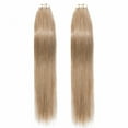 thumbnail image 2 of Extensions de Cheveux Humains à Bande Surligner Balayage Cheveux Lisses, 2 of 6