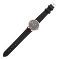 thumbnail image 3 of Shisuyan Montre Décontractée Cuir Noir 1ensemble 9.3X1.6In, 3 of 9