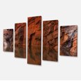 thumbnail image 2 of Rock Wall Reflections in Gorge - Landscape Canvas Art Print, 2 of 3