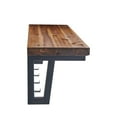 thumbnail image 6 of Alaterre Furniture Claremont 40"L Rustic Wood Coat Hook with Shelf, 6 of 15