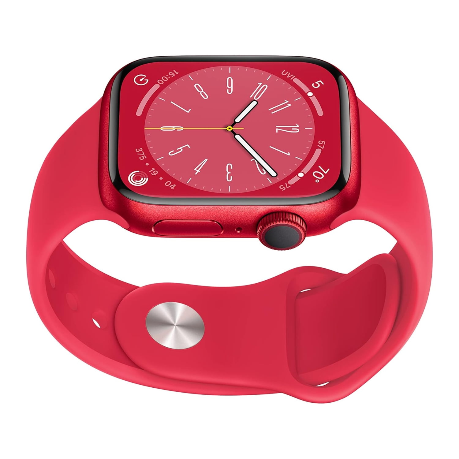 Pre-Owned Apple Watch Series 8 Aluminum 41mm A2772 (GPS + Cellular) Red w/ Wireless Earbuds