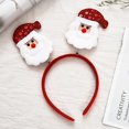 thumbnail image 1 of Diademas de Navidad para niños, diademas de Papá Noel, astas de alce, diadema para bebé, orejas de elfo, cuernos, accesorios para el cabello de Papá Noel, 1 of 4