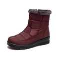 thumbnail image 7 of Warm Snow Boots For Women Winter Shoes Waterproof Ankle Boots With Plush, 7 of 7