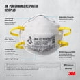 thumbnail image 3 of Respirador 3M 8210 Plus N95 desechable, paquete de 20, 3 of 9