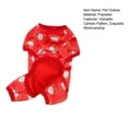 thumbnail image 7 of Dujiujun Pet Clothes Chinese New Year Dog Costume Cartoon Pattern Comfortable Warm Pet Jumpsuit for Festive Decor, 7 of 7