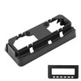 thumbnail image 4 of Frame, 2Din Dash Stereo Bezel Durable ABS Easy Installation Stylish  Replacement For  Pajero Sport 2010 For Car, 4 of 8