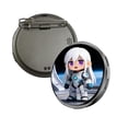 thumbnail image 1 of Circular Electronic Badge with 1.97-inch Display & Bluetooth 6.0, Upload Images, GIFs, and Video Clips from Phone, Personalizable Wearable Accessory for Daily Use, 1 of 8