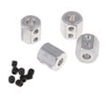thumbnail image 1 of Adaptador Hexagonal para Llantas de Automóvil a Control Remoto, Conjunto de 5x4 Elementos, Modelo 08065 para HSP 94188 94170 Escala 1/10 6 piezas, 1 of 8