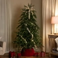 thumbnail image 3 of Northlight Pre-Lit Medium Weeping Cedar IPT Artificial Christmas Tree - 6.5' - Dual Color LED Lights, 3 of 9