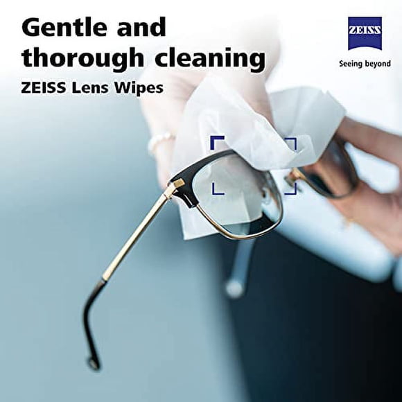 ZEISS Lingettes de Nettoyage pour Lentilles Préhumidifiées, 600 Unités