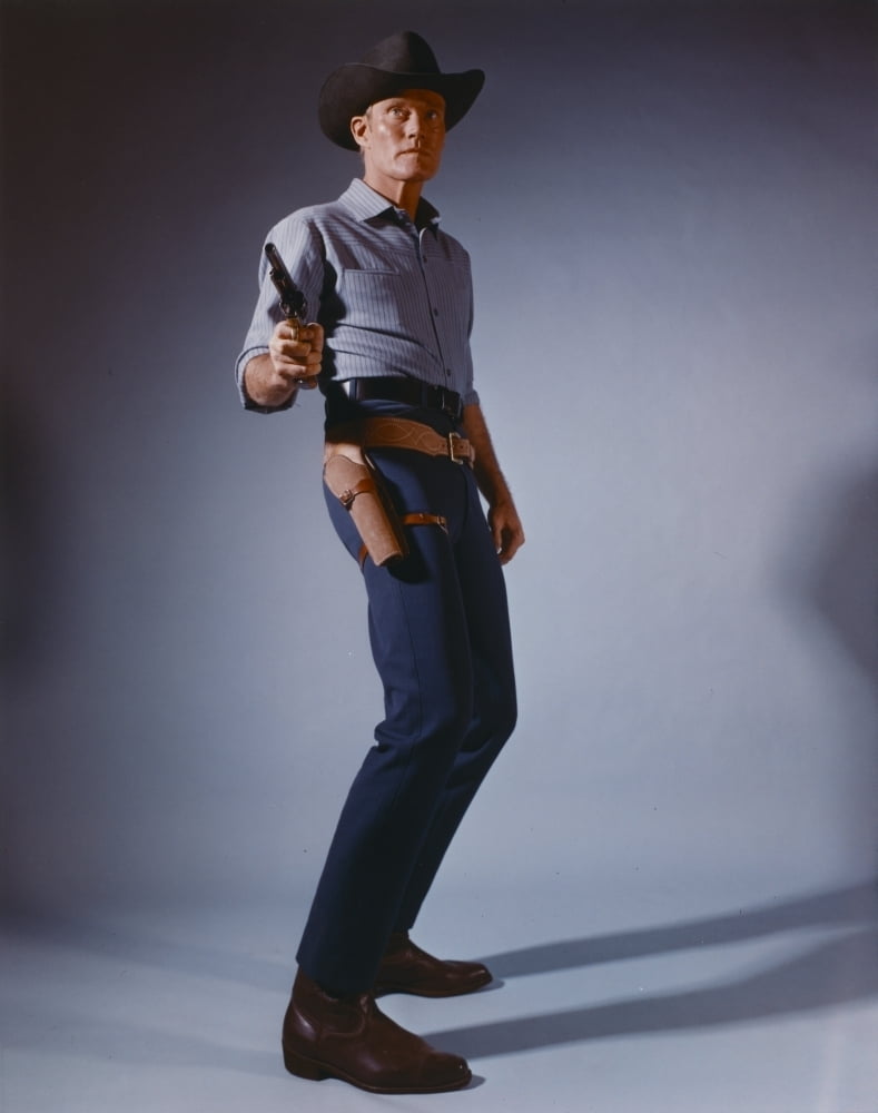 CHUCK CONNORS 8" X 10" GLOSSY PHOTO REPRINT 