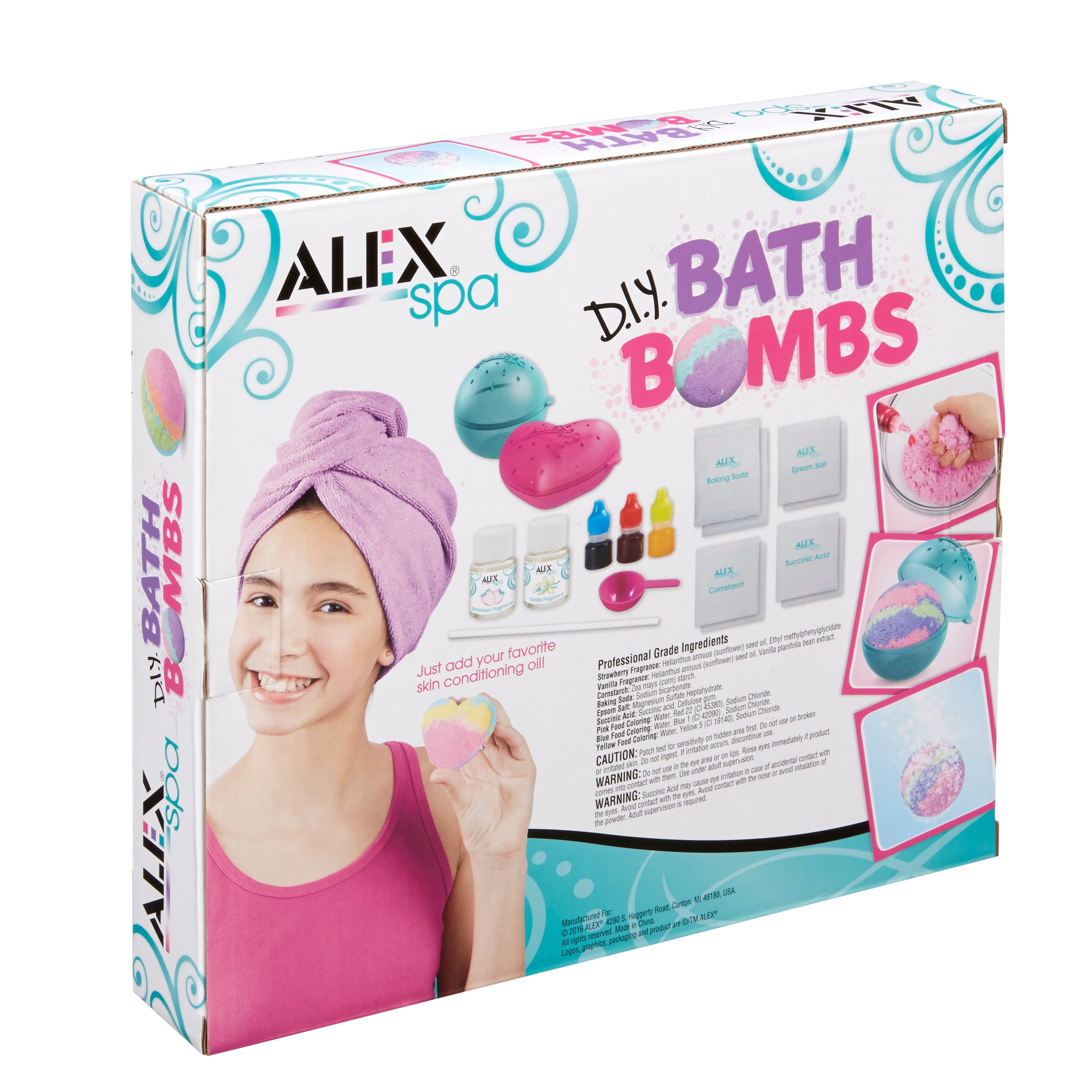 ALEX Spa DIY Bath Bombs
