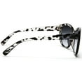 thumbnail image 6 of Women's BiFocal Sun Readers Fashion Horn Rimmed Sunglasses Black Tortoise - 4 / Black Tortoise, 6 of 7
