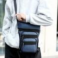 thumbnail image 1 of Fiudx Bolso Bandolera Ligero E Impermeable, Mochila de Hombro Ajustable, Diseño Espacioso con Puerto para Auriculares, Ideal para Deportes Al Aire Libre, Ideal para Hombres, Uso Versátil., 1 of 6