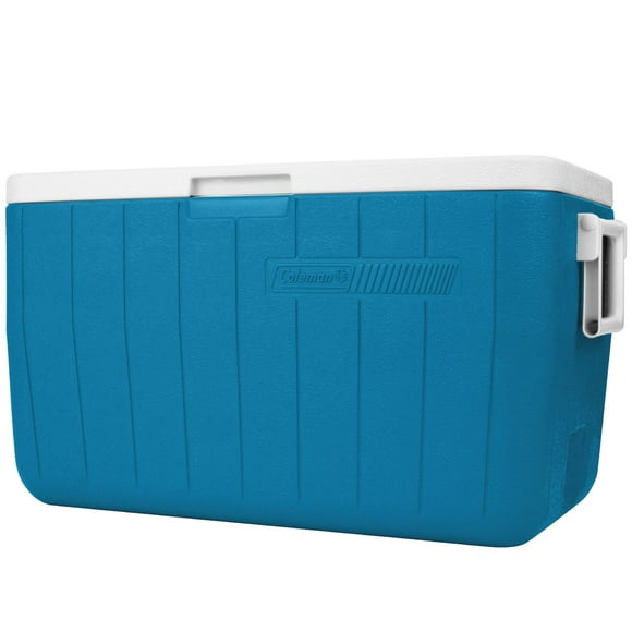 Hielera Coleman 48 Qt O 45 Lit Azul Con Asas Tapa Enfriador 153812