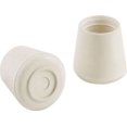thumbnail image 1 of Shepherd Hardware 3212 3/4-Inch White Rubber Leg Tip, 40-Pack, 1 of 3
