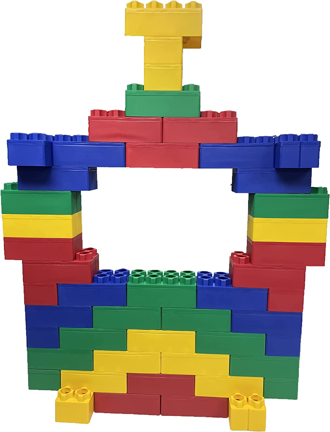 48 pc Jumbo Blocks Set Made in The USA 40 Large Blocks 8 Small