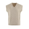 thumbnail image 6 of Aloohaidyvio Sweaters for Women,Fashion Women Casual V-Neck Hollow Diamond Knitted Vest Sweater Vest, 6 of 6