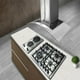 thumbnail image 5 of Tricombo para cocina SUPRA con parrilla de gas y eléctrica y campana de isla, 5 of 8