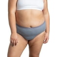 thumbnail image 4 of Fit for Me by Fruit of the Loom Women's Plus Size Cotton Hipster Underwear, 6-Pack, 4 of 12