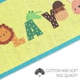 thumbnail image 3 of Low Pile Kids Rug for Playroom - Ultra-Thin Non-Slip Playroom Kids Runner Rug - Washable Cotton Educational Rug for Kids Room - 20 x 59 Inches, 3 of 6