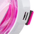 thumbnail image 4 of Máscara de snorkel de cara completa Seac Magica - Blanco/Rosa X-Small/Small, 4 of 5