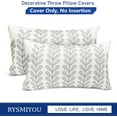 thumbnail image 4 of Decorative Throw Pillow Covers Set of 2 Black Fashion Polka dot Pillow Covers 18x18 Inch Throw Pillow Cover Linen Pillowcase Farmhouse Outdoor Pillow Covers for Couch Sofa Living Room, 4 of 6