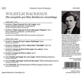 thumbnail image 3 of Bach,J.S. / Backhaus - Complete Pre-War Beethoven Recordings - Music & Performance - CD, 3 of 3