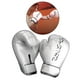 thumbnail image 3 of Guantes de Entrenamiento de Boxeo Sparring Muay Thai Hole Mitts 8oz Macarena, 3 of 8
