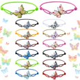 thumbnail image 1 of Pulseras Hicarer Butterfly Party Favor para niñas, 36 unidades, 1 of 7