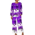 thumbnail image 6 of Censtreet Christmasomen's Pajama Sets Long Sleeve Sleepwear Nightwear Soft Pjs Lounge Sets, 6 of 6