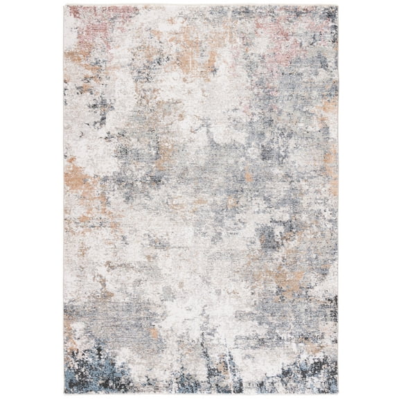 SAFAVIEH Jasmine Alexanndria Abstract Area Rug, Grey/Taupe, 8' x 10'