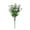 White, variant on Cameland Simulated Flower Water Grass Plastic Spring Grass Violet Finished Silk Printed Small Artificial Flower Decoration