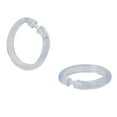 thumbnail image 3 of Mainstays Plastic Shower Curtain Rings, Clear, Set of 12, 3 of 5