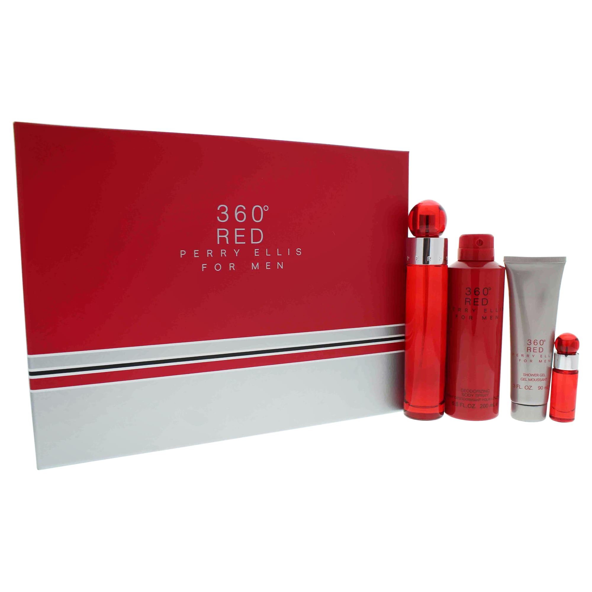 Perry Ellis 360 Red By Perry Ellis For Women 4 Pc Gift Set 3 4oz perry-ellis-360-red-by-perry-ellis-for-women-4-pc-gift-set-3-4oz
