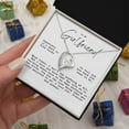 thumbnail image 2 of Love Heart Necklace Gift for Girlfriend, One Year Anniversary Gift for Girlfriend, Valentines Day Gift To My Girlfriend, Girlfriend Birthday Gift, 2 of 5