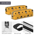thumbnail image 4 of Fotbe Cute Dog Pattern Leather Pencil Case, Pencil Pouch with Durable Zipper, Compact and Stylish Organizer for Stationery, Art Supplies, Travel Essentials, 4 of 7