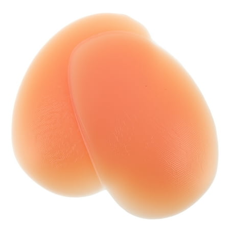 OUNONA Silicone Butt Lift Inserts for Women Seamless Enhancer Pads with Panty Design Light Brown