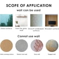 thumbnail image 5 of Espejo acrílico, 6 piezas, espejo de pared autoadhesivo, 10 x 15 cm, láminas de espejo flexibles, espejo de pared adhesivo, espejo flexible sin vidrio, espejo de pared adhesivo, para decoración de pa, 5 of 5