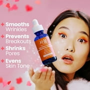 SeoulCeuticals Korean Skin Care 20% Vitamin C Hyaluronic Acid Serum + CE Ferulic Acid - Potent Anti Aging, Anti Wrinkle Korean Beauty Skincare 1oz