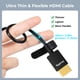thumbnail image 2 of Cable HDMI SMALLRIG Ultra Thin 4K @60Hz 100 cm para cámara y monitor, 2 of 6