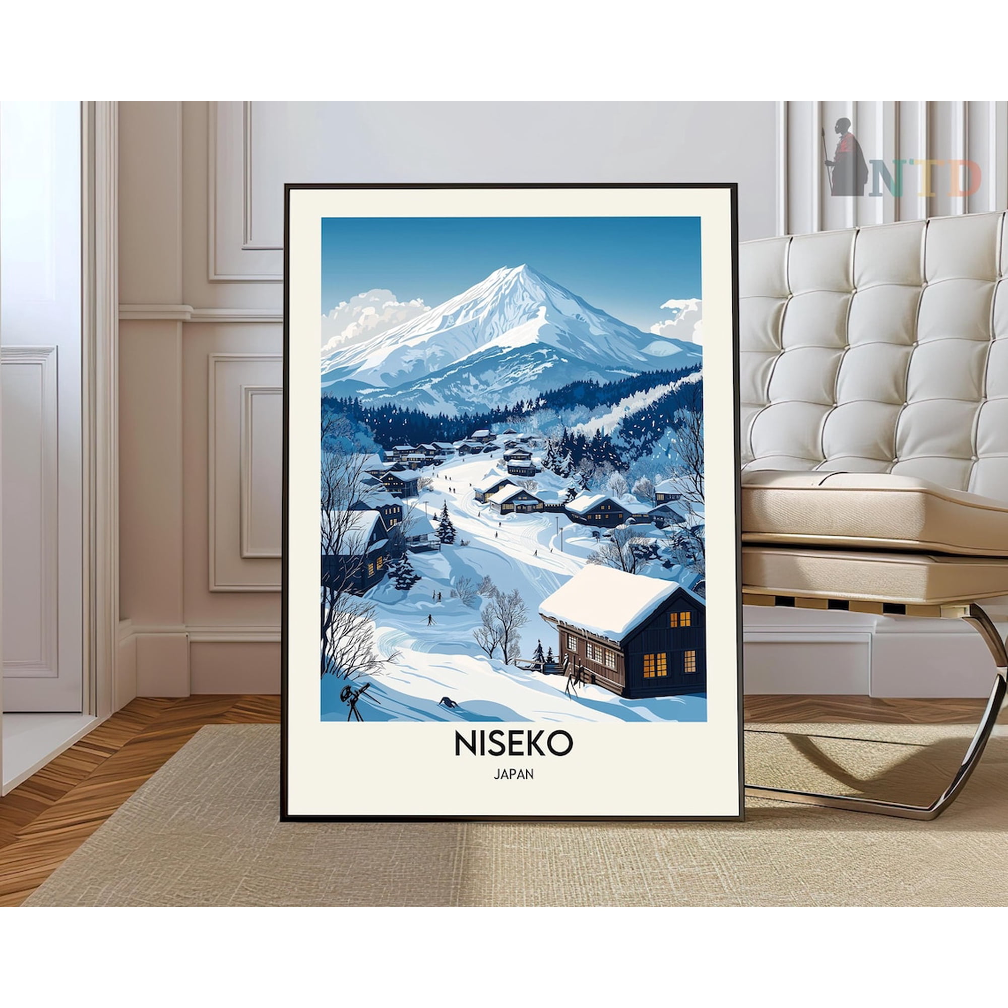 Niseko Hokkaido Japan Poster Unframed Paper Print