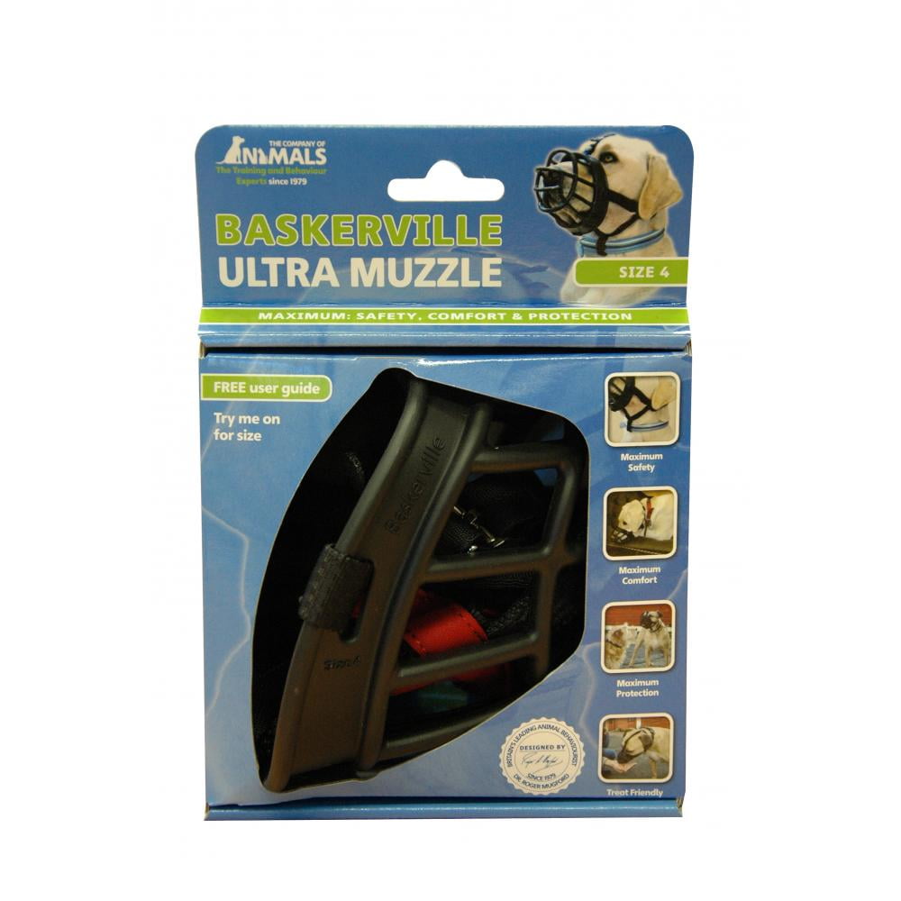 baskerville dog muzzle size guide