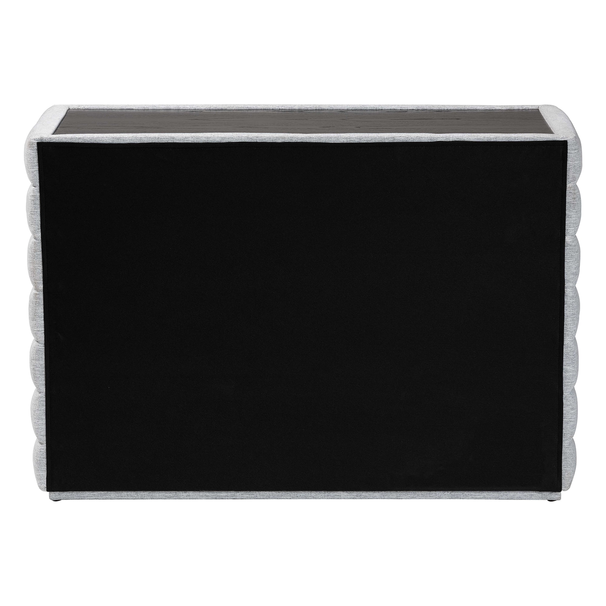 Baxton Studio Cadmus Modern Dresser, 4-Drawer, Light Grey