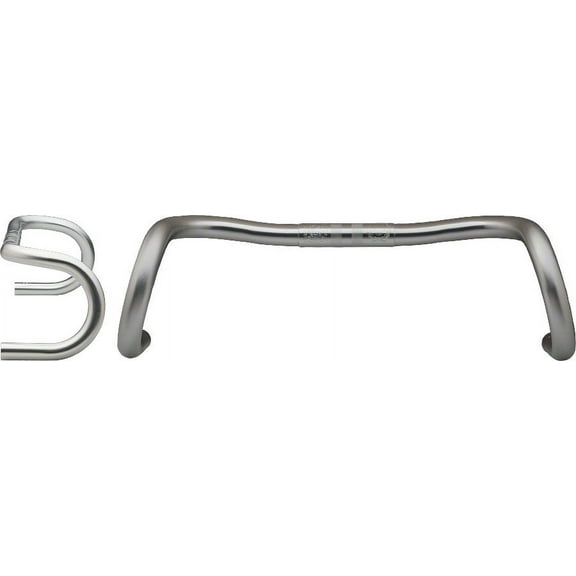 Nitto Randonneur Drop Handlebar 25.4mm Clamp 44cm 320g 110 Drop Silver Aluminum