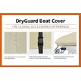 thumbnail image 6 of Classic Accessories DryGuard™ Waterproof Boat Cover, Fits Boats 22' - 24' L x 116" W, Trailerable Boat Cover with Bow, Windshield and Stern Reinforcement Panels, Model F, 6 of 10