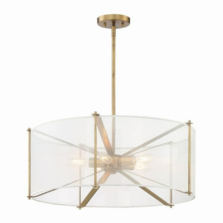 

Designers Fountain - Daybreak - 5 Light Pendant-11 Inches Tall And 26 Inches