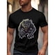 thumbnail image 1 of Men's T-Shirt,Short Sleeve Tee Shirt Casual Tops Wolf Monster Crew Neck T Shirts for Men, 1 of 8