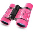 thumbnail image 1 of Binoculares para niños NQ 4x30 Rosa a prueba de golpes para observación de aves, 1 of 5